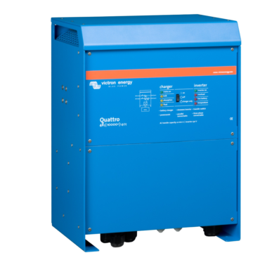 Victron Quattro 48V 10000W Inverter Charger Side1