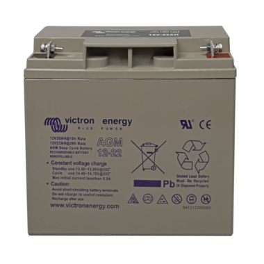 Victron Energy 12V 22Ah AGM Deep Cycle Battery