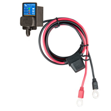Victron Energy Battery Indicator Panel M8 Eyelet Connector and 30A ATO Fuse