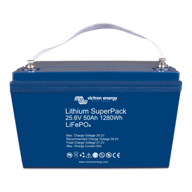 Victron Energy Lithium SuperPack 25.6V 50Ah M8 Terminals
