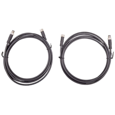 Victron Energy M8 Circular Connector Male:Female 3 Pole Cable
