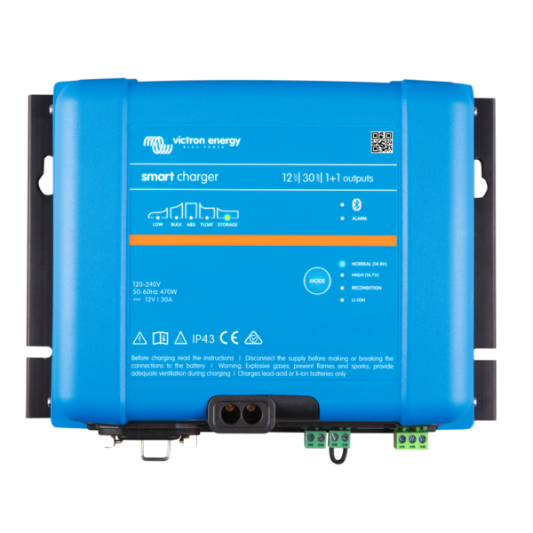 Victron Phoenix Smart IP43 Charger 12/30(1+1) 120-240V 2 Victron Phoenix Smart IP43 Charger 12/30(1+1) 120-240V