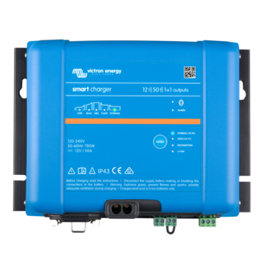 Victron Phoenix Smart IP43 Charger 12:50(1+1) 120-240V