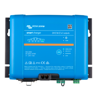 Victron Phoenix Smart IP43 Charger 24:16 (1+1) 120-240V