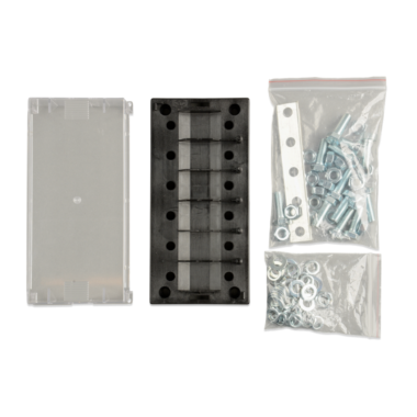 Victron Energy Fuse Holder 6-Way with Cover for MEGA-Fuse Includes