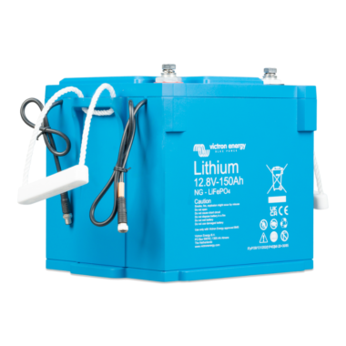 Victron Energy Lithium NG 12V 150Ah LiFePO4 Battery Side