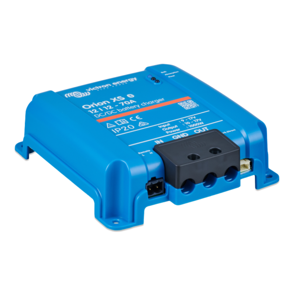 Victron Orion XS 12/12-70A DC-DC Battery Charger 4 Victron Orion XS 12-12-70A Battery Charger Side